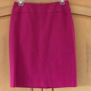 Halogen Hot Pink Lined Skirt with Front Pockets